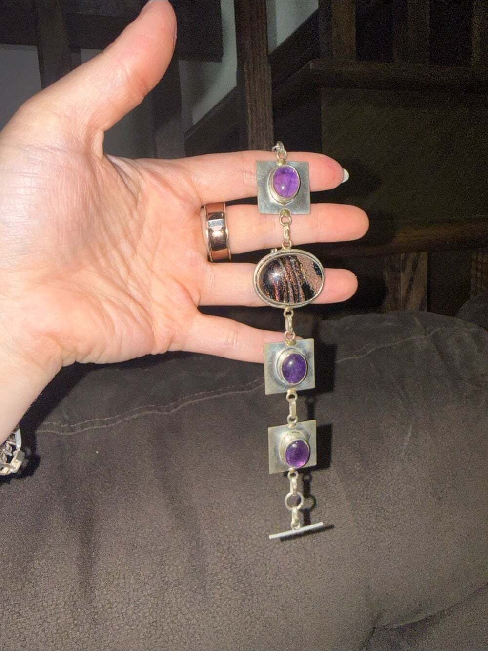 Sterling Silver 925 Bracelet Vintage - Picture 2 of 5